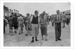 British racing driver Charles Mortimer at Brooklands, Surrey, 1939 by Bill Brunell