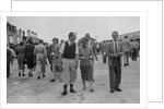 British racing driver Charles Mortimer at Brooklands, Surrey, 1939 by Bill Brunell