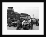 ERA and Charles Mortimer's Bugatti Type 35B at Brooklands, Surrey, 1939 by Bill Brunell