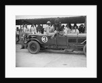 Winning Bentley of Jack Dunfee and Woolf Barnato, BARC 6-Hour Race, Brooklands, Surrey, 1929, by Bill Brunell