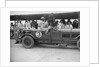 Winning Bentley of Jack Dunfee and Woolf Barnato, BARC 6-Hour Race, Brooklands, Surrey, 1929, by Bill Brunell