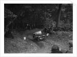 Triumph taking part in a motoring trial, c1930s by Bill Brunell