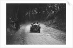 Morris Minor of JWP Bolton taking part in a motoring trial, c1930s by Bill Brunell