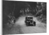 Riley taking part in a motoring trial, c1930s by Bill Brunell