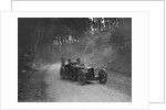 Frazer-Nash 2-seater taking part in a motoring trial, c1930s by Bill Brunell
