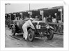 Studebaker of A Hollidge and GAW Laird in the pits at the JCC Double Twelve Race, Brooklands, 1929 by Bill Brunell