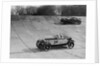 Lagonda and Alfa Romeo on the banking at the JCC Double Twelve Race, Brooklands, Surrey, 1929 by Bill Brunell