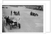 Studebaker and two OMs at the JCC Double Twelve Race, Brooklands, Surrey, 1929 by Bill Brunell