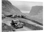 SS Jaguar saloon of DS Hand competing in the RSAC Scottish Rally, 1936 by Bill Brunell