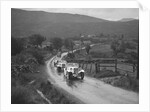 Two Singer Le Mans cars competing in the RSAC Scottish Rally, 1936 by Bill Brunell