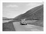SS Jaguar of CL Bembridge competing in the RSAC Scottish Rally, 1936 by Bill Brunell