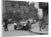 SS Jaguar 100 of SH Newsome competing in the RAC Rally, 1939 by Bill Brunell