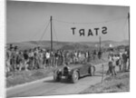 Bugatti Type 43 of AF Walsham competing in the Bugatti Owners Club Lewes Speed Trials, Sussex, 1937 by Bill Brunell