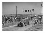 Bugatti Type 43 of AF Walsham competing in the Bugatti Owners Club Lewes Speed Trials, Sussex, 1937 by Bill Brunell