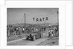 Bugatti Type 43 of AF Walsham competing in the Bugatti Owners Club Lewes Speed Trials, Sussex, 1937 by Bill Brunell