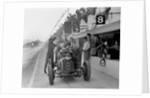 ERA R4C of Raymond Mays refuelling in the pits, JCC International Trophy, Brooklands, Surrey, 1937 by Bill Brunell