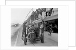 ERA R4C of Raymond Mays refuelling in the pits, JCC International Trophy, Brooklands, Surrey, 1937 by Bill Brunell