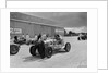 Cars of George Harvey-Noble, Charles Goodacre and Bert Hadley, BRDC 500 Mile Race, Brooklands, 1937 by Bill Brunell