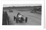 MG racing at Brooklands, Surrey, c1930s by Bill Brunell