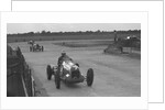 MG racing at Brooklands, Surrey, c1930s by Bill Brunell