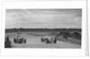 Two MGs racing at Brooklands, Surrey, c1930s by Bill Brunell
