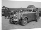 MG 18/80 saloon of Mrs R Gough at the B&HMC Brighton Motor Rally, 1930 by Bill Brunell
