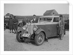 MG 18/80 saloon of Mrs R Gough at the B&HMC Brighton Motor Rally, 1930 by Bill Brunell