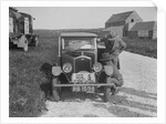 'Boy Blue 2', Wolseley Hornet saloon of DEM Douglas-Morris, B&HMC Brighton Motor Rally, 1930 by Bill Brunell