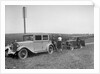 Wolseley Hornet of JW Whalley and Kitty Brunell's Bianchi saloon, B&HMC Brighton Motor Rally, 1930 by Bill Brunell