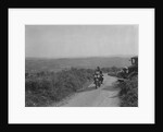 599 cc Panther motorcycle competing in the MCC Torquay Rally, 1938 by Bill Brunell