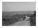 599 cc Panther motorcycle competing in the MCC Torquay Rally, 1938 by Bill Brunell