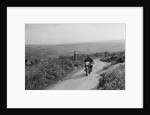 494 cc BMW motorcycle competing in the MCC Torquay Rally, 1938 by Bill Brunell