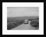 Vauxhall saloon of KFA Walker competing in the MCC Torquay Rally, 1938 by Bill Brunell