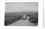 Vauxhall saloon of KFA Walker competing in the MCC Torquay Rally, 1938 by Bill Brunell