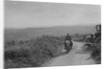Ariel motorcycle competing in the MCC Torquay Rally, 1938 by Bill Brunell