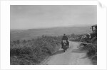 Ariel motorcycle competing in the MCC Torquay Rally, 1938 by Bill Brunell