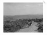 Motorcycle competing in the MCC Torquay Rally, 1938 by Bill Brunell