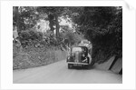 Vauxhall saloon of KFA Walker competing in the MCC Torquay Rally, 1938 by Bill Brunell