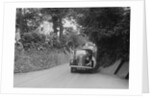 Vauxhall saloon of KFA Walker competing in the MCC Torquay Rally, 1938 by Bill Brunell
