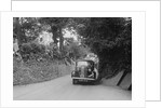 Vauxhall saloon of KFA Walker competing in the MCC Torquay Rally, 1938 by Bill Brunell