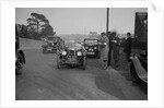 Derby Sports, Riley Monaco and Morris Cowley saloon at the JCC Half-Day Trial, 1930 by Bill Brunell