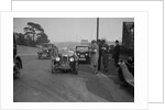 Derby Sports, Riley Monaco and Morris Cowley saloon at the JCC Half-Day Trial, 1930 by Bill Brunell
