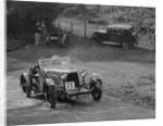 Aston Martin open sports competing in the JCC Half-Day Trial, 1930 by Bill Brunell