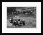 Aston Martin open sports competing in the JCC Half-Day Trial, 1930 by Bill Brunell