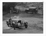 Aston Martin open sports competing in the JCC Half-Day Trial, 1930 by Bill Brunell