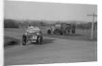 MG M type and official's Singer saloon at the JCC Half-Day Trial, 1930 by Bill Brunell