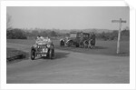 MG M type and official's Singer saloon at the JCC Half-Day Trial, 1930 by Bill Brunell