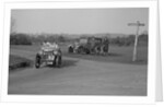 MG M type and official's Singer saloon at the JCC Half-Day Trial, 1930 by Bill Brunell
