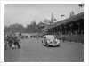 SS Jaguar saloon at a race meeting at Crystal Palace, London, 1939 by Bill Brunell