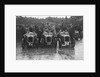 Three Austin 7 TT type Ulsters at the LCC Relay Grand Prix, Brooklands, 1931 by Bill Brunell